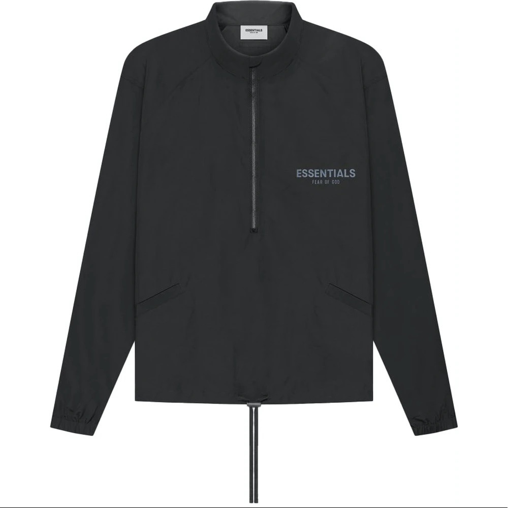 Fear of God Essentials Mens Half Zip Track Jacket NWT